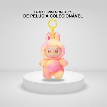 Labubu Mini Monstro de Pelúcia Colecionável