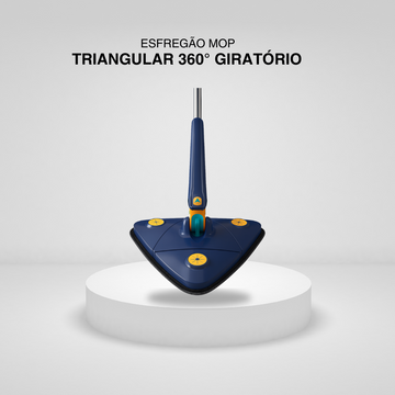 Esfregão Mop Triangular 360° Giratório