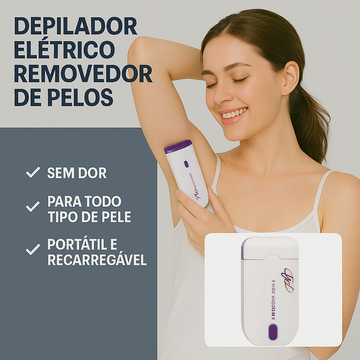 Depilador Elétrico Removedor de Pelos