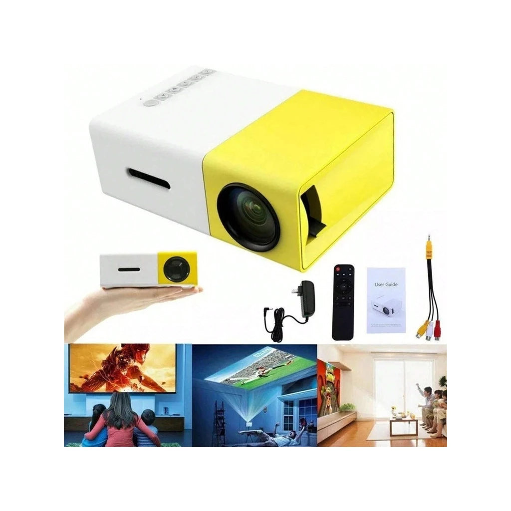 Mini Projetor Portátil Led 1080p