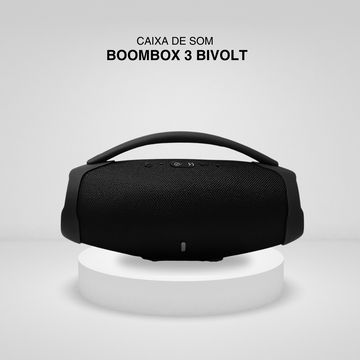 Caixa De Som Boombox 3 Bivolt
