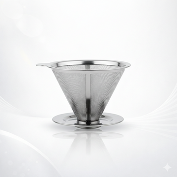 Coador de Café Aço Inox 103 Filtro Reutilizável