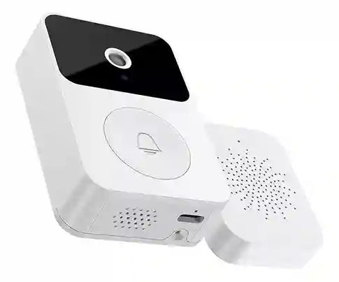 Campainha com Câmera e Interfone de Áudio Visão Noturna WI-FI Sem Fio