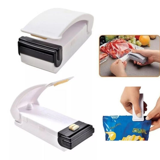 Mini Seladora de Embalagens Plásticas Portátil