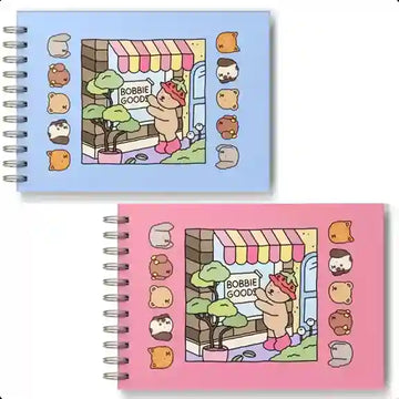 Livro de Colorir Bobbie Goods Capa Dura 55 Páginas - Adultos e Crianças